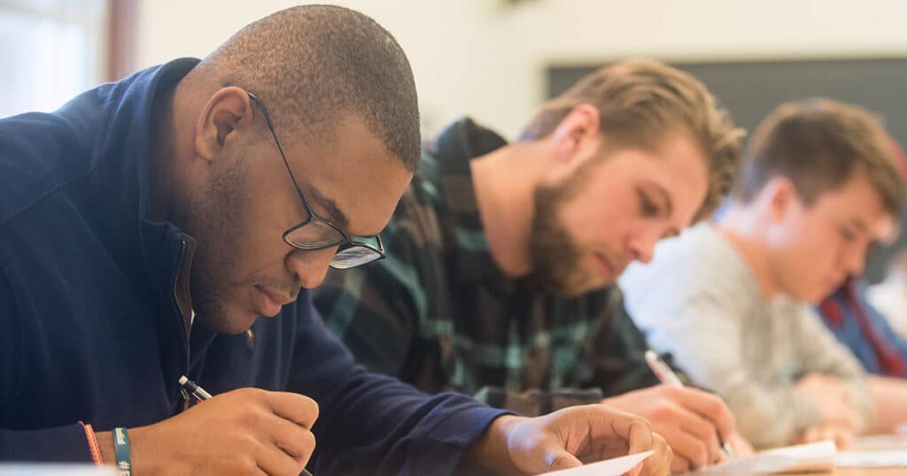 Students Taking Test