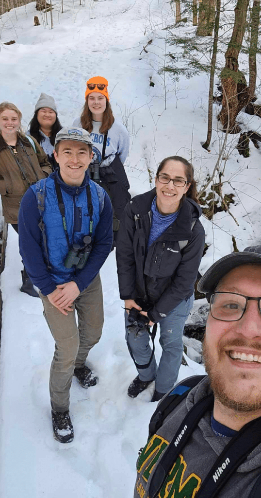 Left to right: Leslie Smith, Christine Monaco, Nate Launer, Clara Derby, Vanessa Kranz, and Devin Brennan.