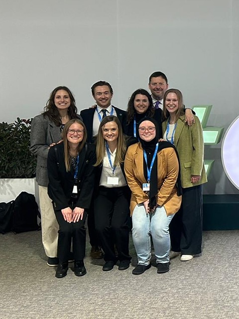 Vermont Law and Graduate School students attend the 29th Conference of the Parties (COP29) in Baku, Azerbaijan.