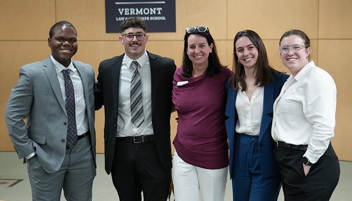 Vermont Law and Graduate School 1Ls, alumni, and other professionals joined us for Career Services' annual Mock Interview Day.